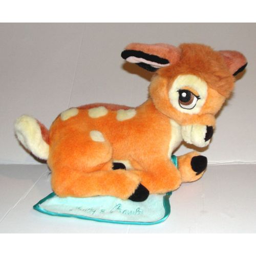 Peluche Bambi Musical Berceuse Automate A Clé Disney