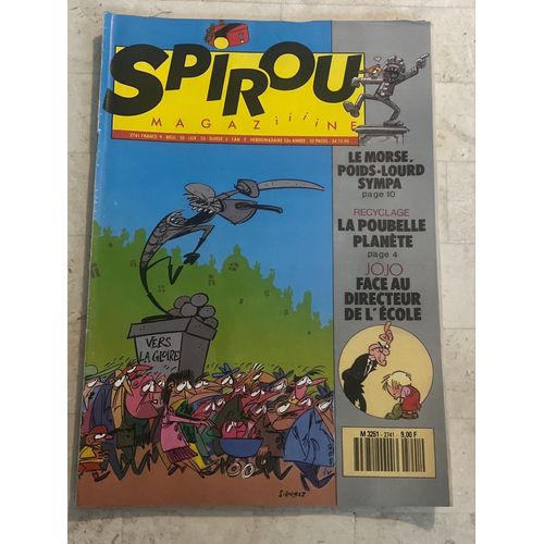 Spirou Magazine N°2.741 - 52e Année - Spirou & Fantasio | Le Trio Jabadao | Jojo | Morgane Angel | 