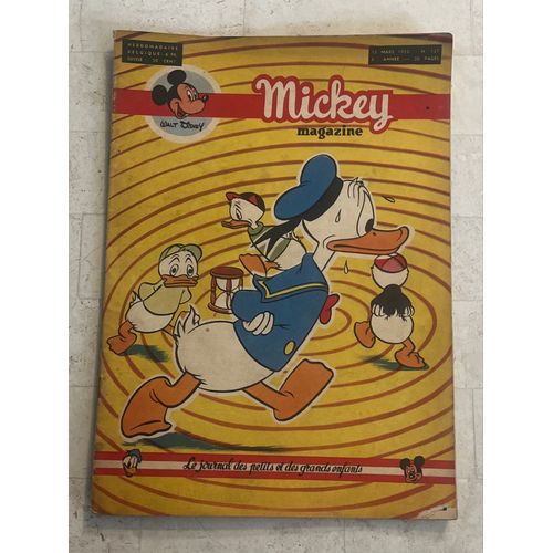Mickey Magazine N°127 - 3e Année - Mars 1953 - Le Journal Des Petits Et Des Grands Enfants - 
