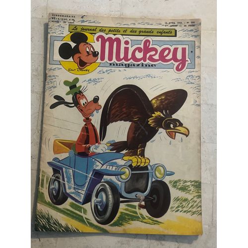 Mickey Magazine N°288 - 6e Année - Avril 1956 - Le Journal Des Petits Et Des Grands Enfants - 
