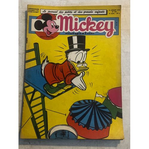 Mickey Magazine N°301 - 6e Année - Juillet 1956 - Le Journal Des Petits Et Des Grands Enfants - 