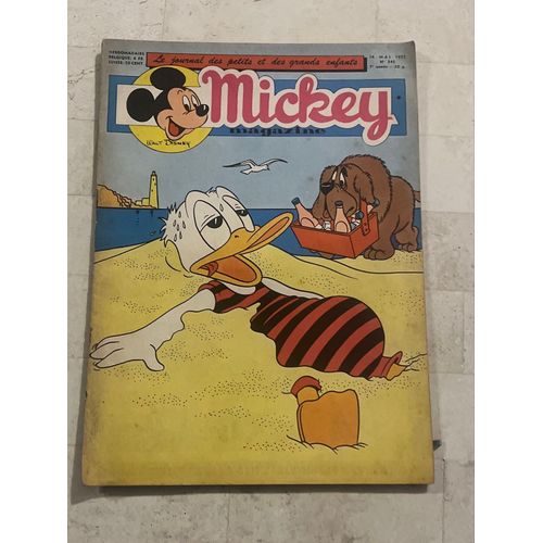 Mickey Magazine N°345 - 7e Année - Mai 1957 - Le Journal Des Petits Et Des Grands Enfants - 