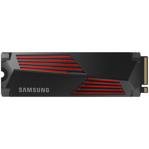 Samsung 990 PRO MZ-V9P2T0GW - SSD - chiffré - 2 To - interne - M.2 2280 - PCIe 4.0 x4 (NVMe) - AES 256 bits - TCG Opal Encryption 2.0 - dissipateur de chaleur intégré