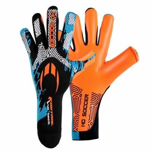 Gant Gardien De But, Gants Kontrol Knit Tech Ii Orange-Turquoise