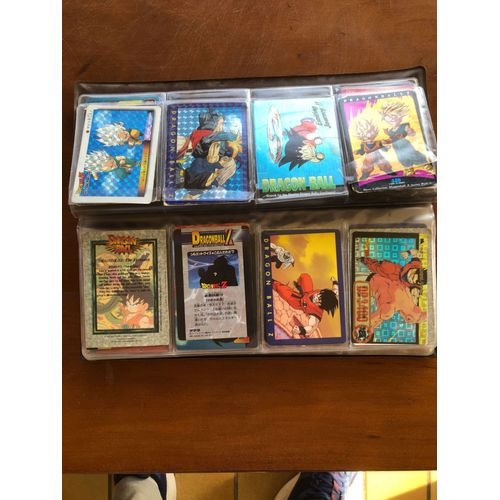 Carnet De Cartes Dragon Ball Z