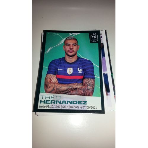Panini Intermarché N°62 Théo Hernandez