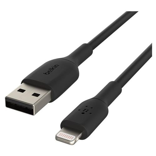 Belkin BOOST CHARGE - Câble Lightning - Lightning mâle pour USB mâle - 1 m - noir