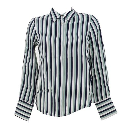 Chemise Manches Longues Salsa Basic Shirt Front Button Up Closure Blanc Xs