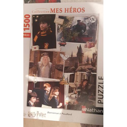 Puzzle 1500 Pièces Nathan Harry Potter Collection Mes Héros