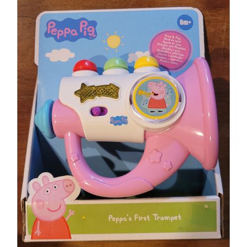 Peppa Pig Peppa's First Trumpet La Première Trompette De Peppa Jouet 6 Mois Et +