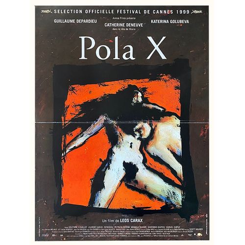 Pola X - Véritable Affiche De Cinéma Pliée - Format 40x60 Cm - De Leos Carax Avec Catherine Deneuve, Guillaume Depardieu, Katerina Golubeva, Delphine Chuillot, Laurent Lucas, Patachou - 1999 #