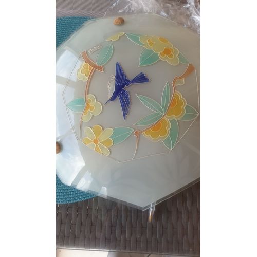Suspension pate de verre