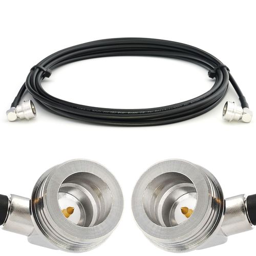QN Mâle vers QN Mâle 1m câble coaxial RG58 50 Ohm - QN Câble d'extension à faible perte - rallonge QN à QN Extension