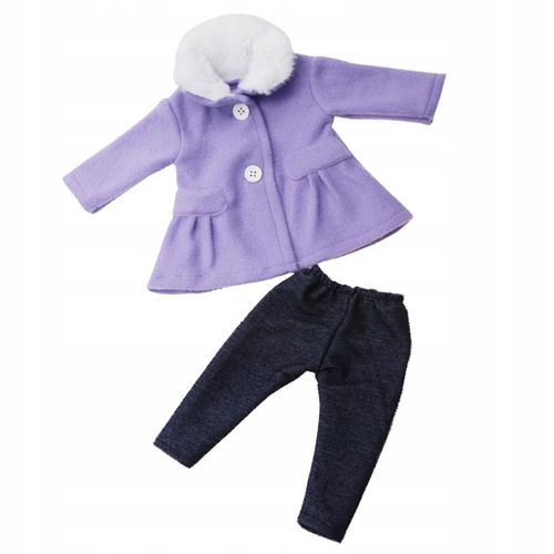 Manteau Et Pantalon D'hiver Pour Filles Fashion Girl En Violet