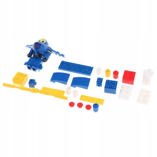 Dessin animé Avion transformable Jouet de construction