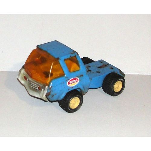 Camion En Metal Bleu Vintage Tonka 20 Cm