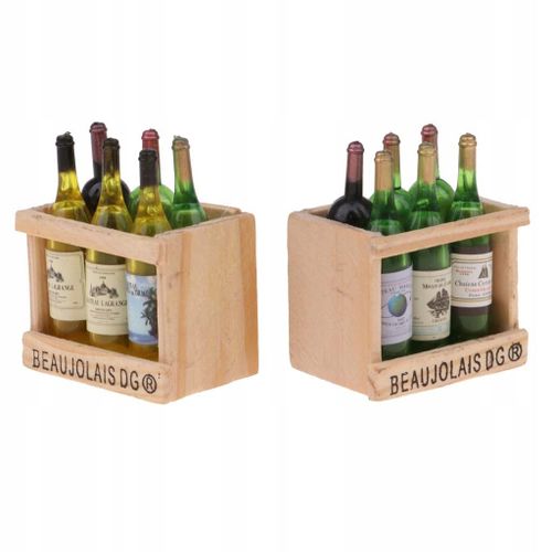 Bouteilles De Champagne Miniatures 1/12 Avec