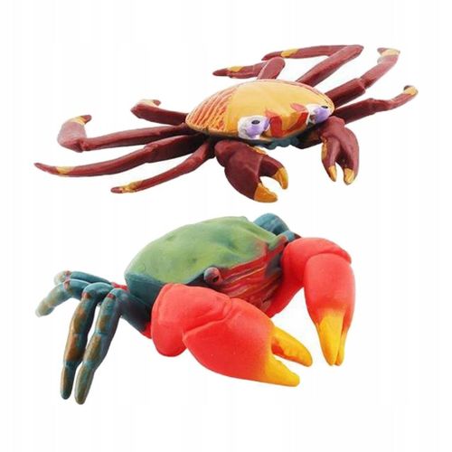 Figurine Animale Mini Crabes Figurines Peintes À La Main