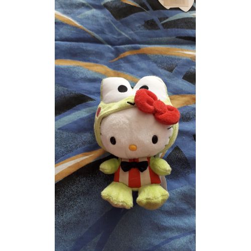 Peluche Hello Kitty Keroppi (Sanrio)