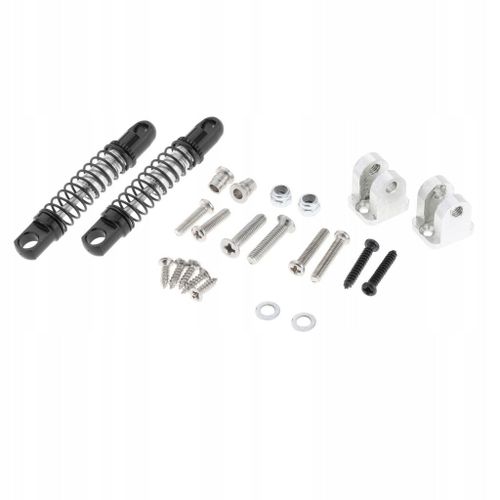 2x Amortisseurs Rc En Métal Et Support Fixe