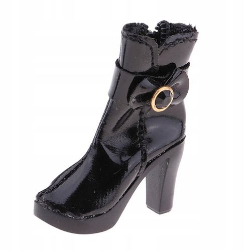 Chaussures À Talons Hauts Pour Femme Échelle 1/6, Noires