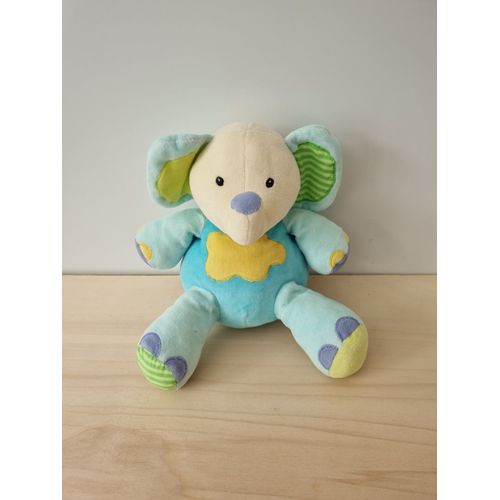 Doudou Éléphant Bleu Babysun