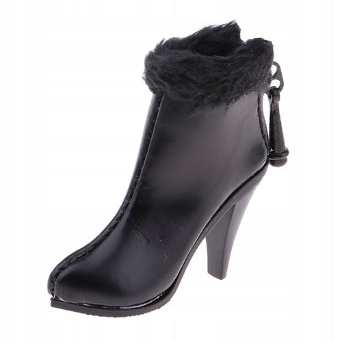 Bottines À Talons Hauts Pour Femmes 1/6 En Noir