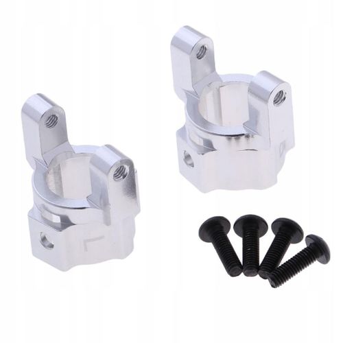 Supports De Moyeu En C Pour Axial Scx10 Silver