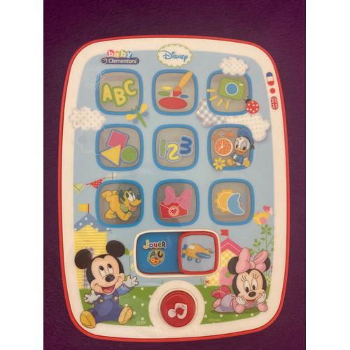 Tablette Français- Anglais Jeu Baby Apprendre Clementoni Disney