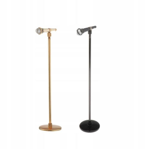 2 Pièces D'accessoires Pour Poupée 1/6 Microphone