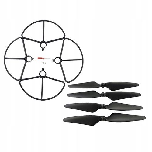 Modèle D'hélice De Drone Rc Avec Anneau De Protection Noir-Mansheng