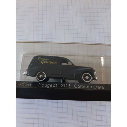 Voiture Peugeot 203 Commerciale (Garage Peugeot) 4558 (Solido)