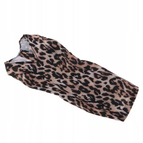 1:6 Robe Sexy Pour Femme Jupe Vêtements Pour Femme Léopard