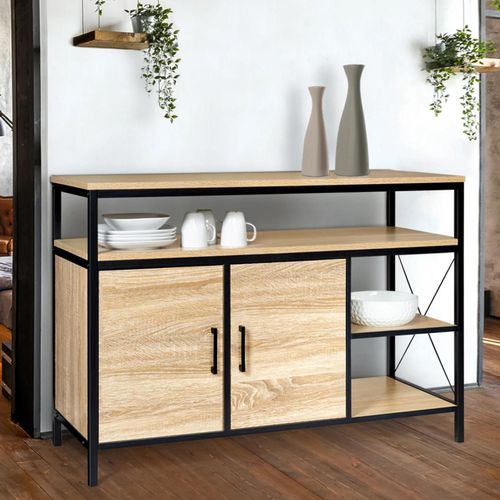 Buffet Bas 2 Portes Detroit Design Industriel