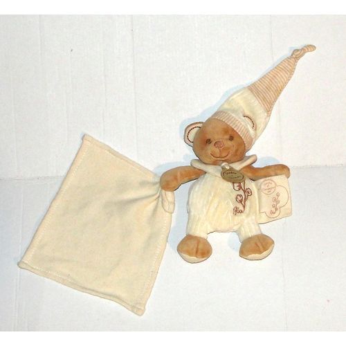 Doudou Ours Coton Bio Mouchoir Doudou Et Compagnie