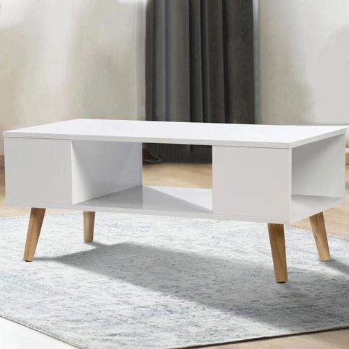 Table Basse Effie Scandinave Bois Blanc