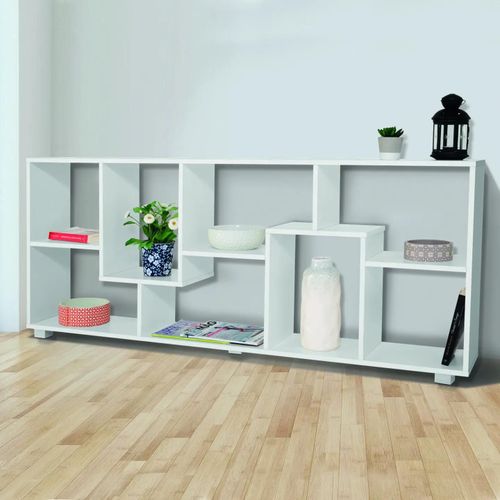 Etagère À Double Position Tania Bois Blanc L 161 Cm