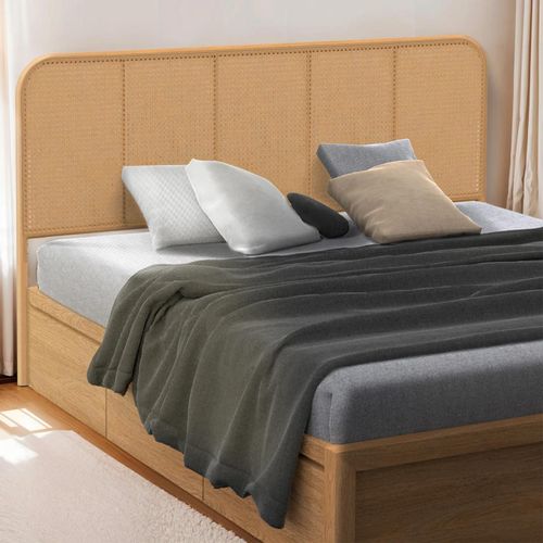 Tête De Lit Sur Pied Flora 160 Cm Façon Cannage