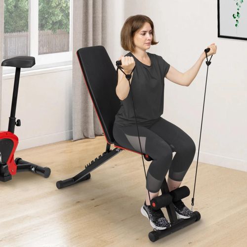 Banc De Musculation Réglable Et Inclinable Fitness Pour Entrainement Complet Du Corps