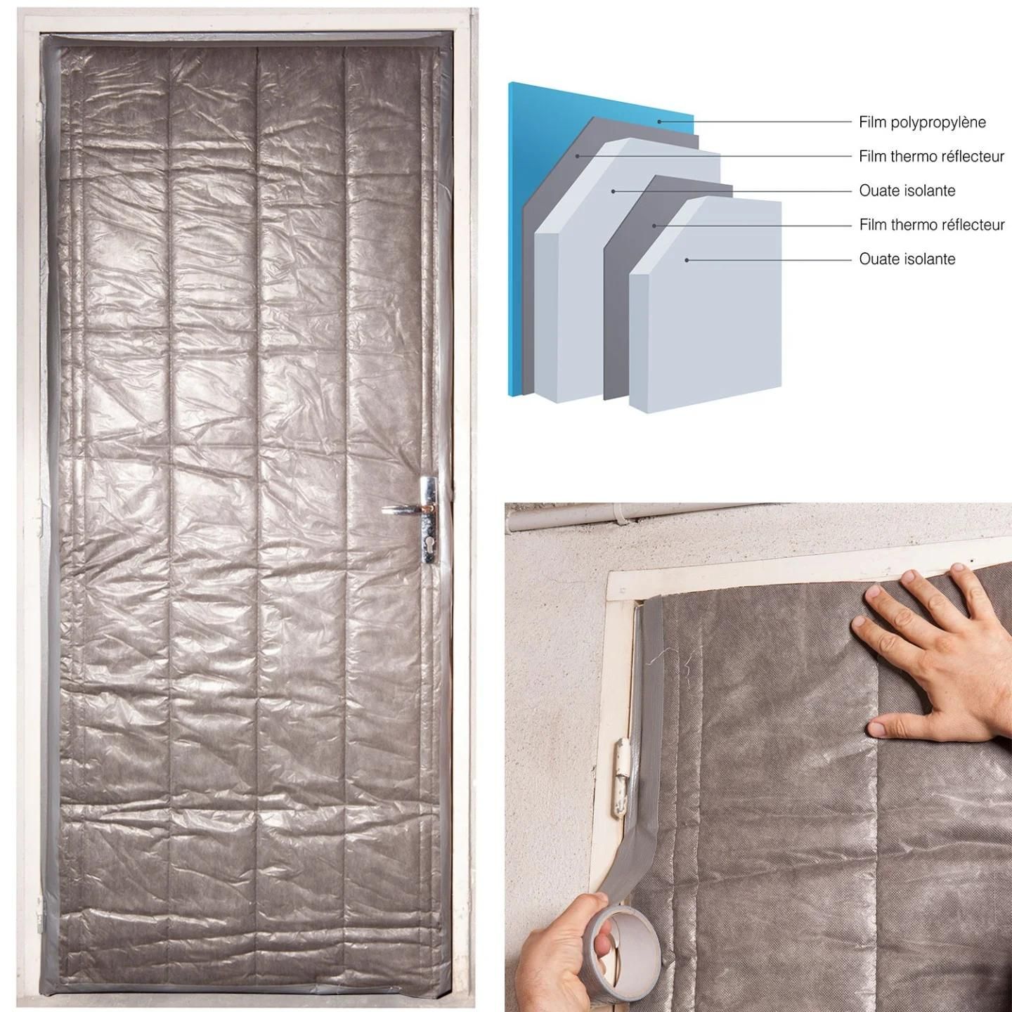 Kit isolation porte de service 210 x 85 CM - 4