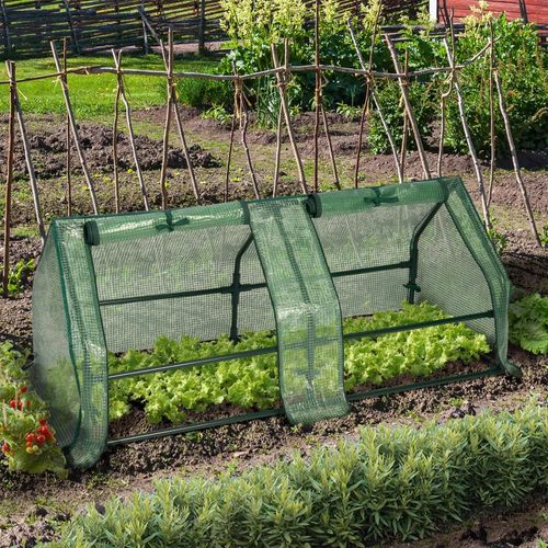 Serre Châssis De Jardin Spéciale Forçage L.120 Cm Verte