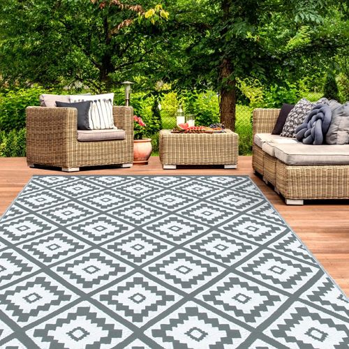 Tapis Extérieur Bahamas Gris 160 X 260 Cm