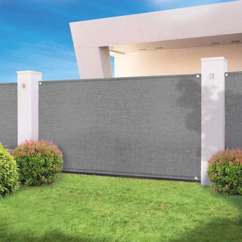 Brise Vue Haute Densité 1,5 X 10 M Gris Clair 300 Gr/M² Qualité Pro