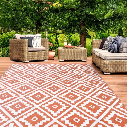 Tapis Extérieur Bahamas Terracotta 180 X 280 Cm