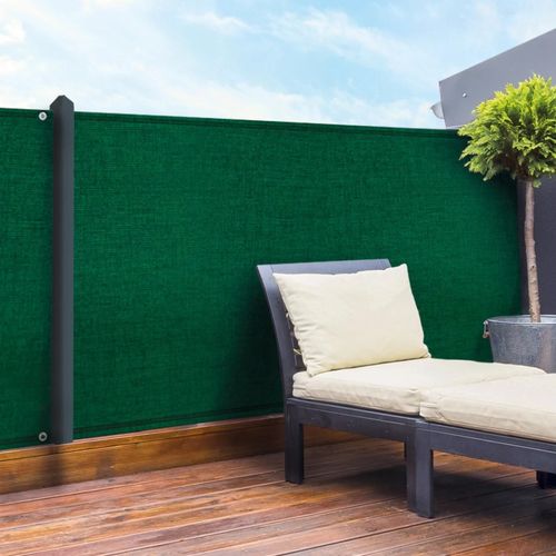 Brise Vue Renforcé 2 X 10 M Vert 90 Gr/M² Classique
