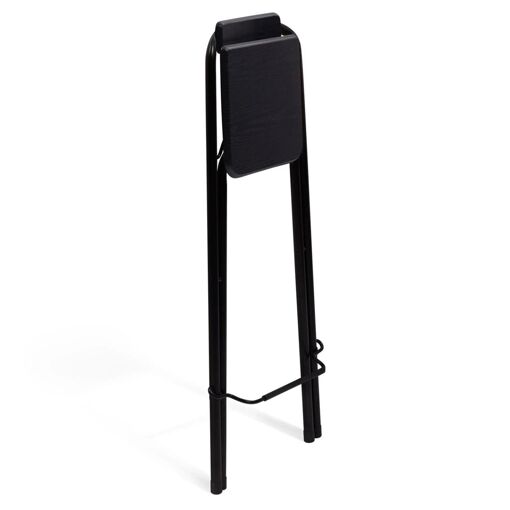 Lot De 4 Tabourets De Bar Pliants Delson Noirs - 5
