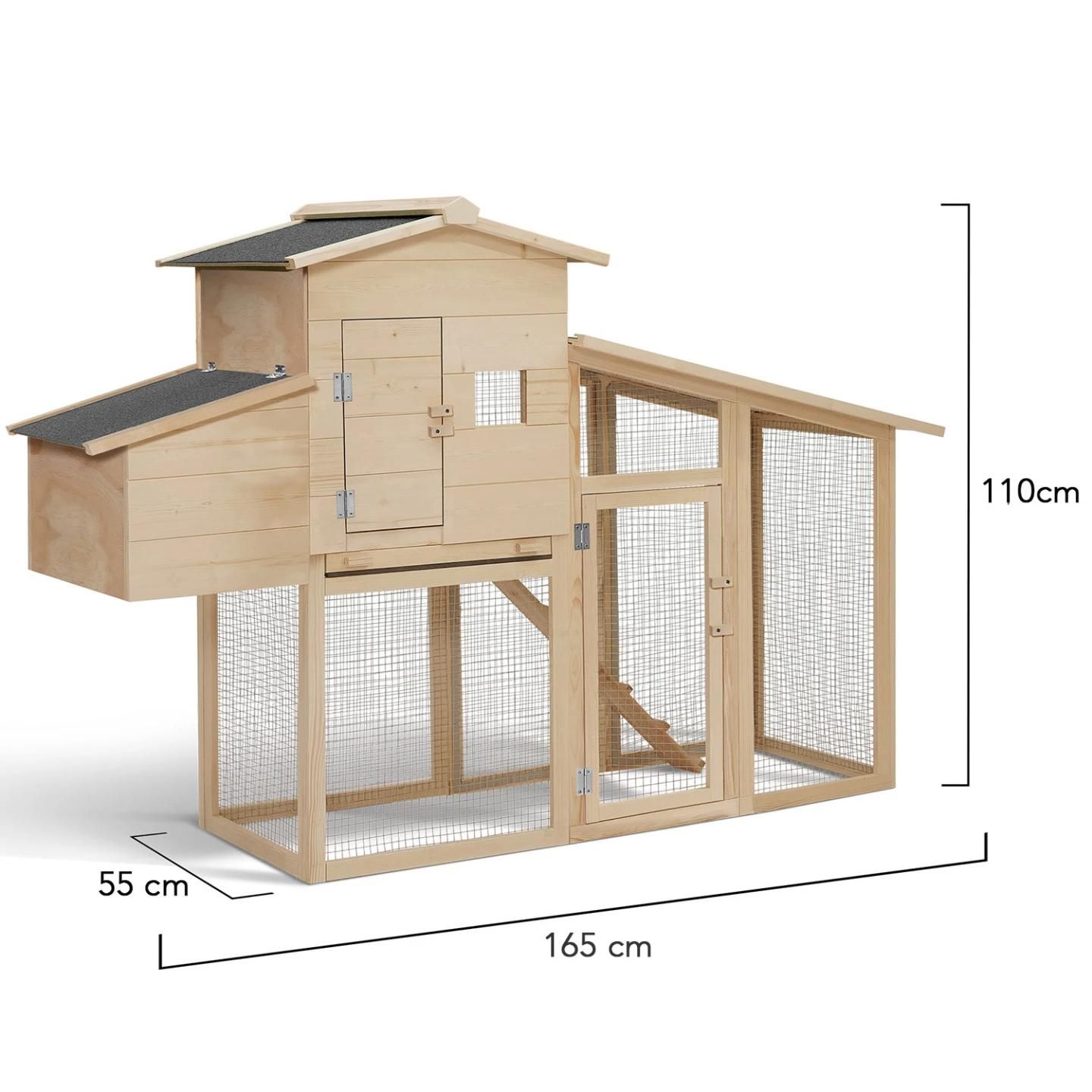 Poulailler Comfort Avec Pondoir En Bois - 4