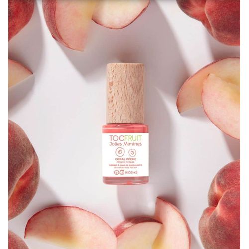 Toofruit - Jolies Mimines - Vernis Corail Pêche 10ml Corail