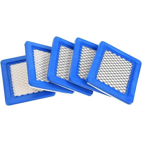 5Pcs Filtre a Air pour Tondeuses à Gazon pour Briggs et Stratton 491588S 491588 399959