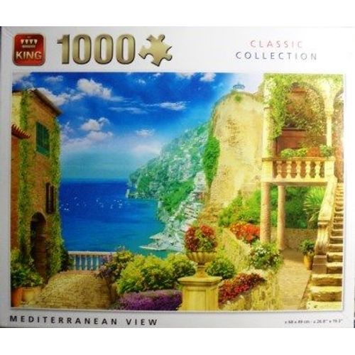 Puzzle 1000 Pièces "King" - Collection: Classique / N° 56088 - Mediterranean View